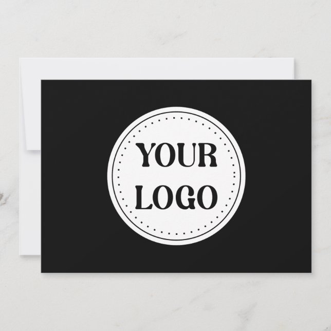 Convites Trendy na moda e marca elegante (Frente)