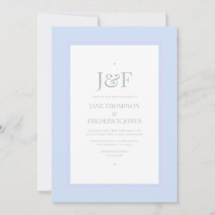 Convites Trendy Silver, Icy Blue e Lilac Weds