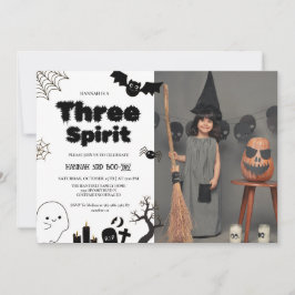 Convites Três aniversário de 3 anos do Spirit Halloween