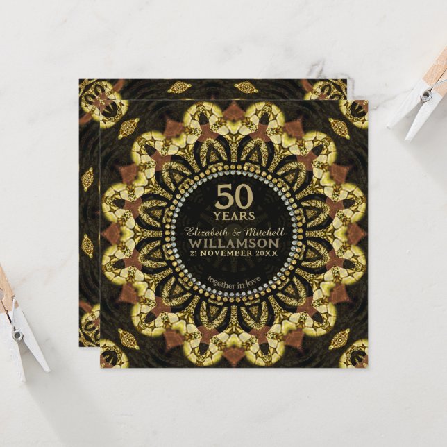 Convites Tribal Batik Girassol Fusão Terra Aniversário  (Frente/Verso In Situ)