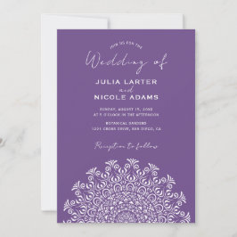 Convites Tribal Folk Country Culture Crest Mandala Wedding