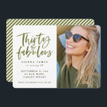 Convites trinta e a foto fabulosa da festa de aniversário<br><div class="desc">trinta e a foto fabulosa da festa de aniversário convidam</div>