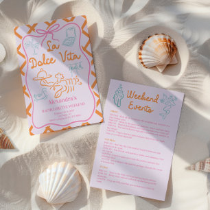 Convites Trip das Raparigas da Dolce Vita