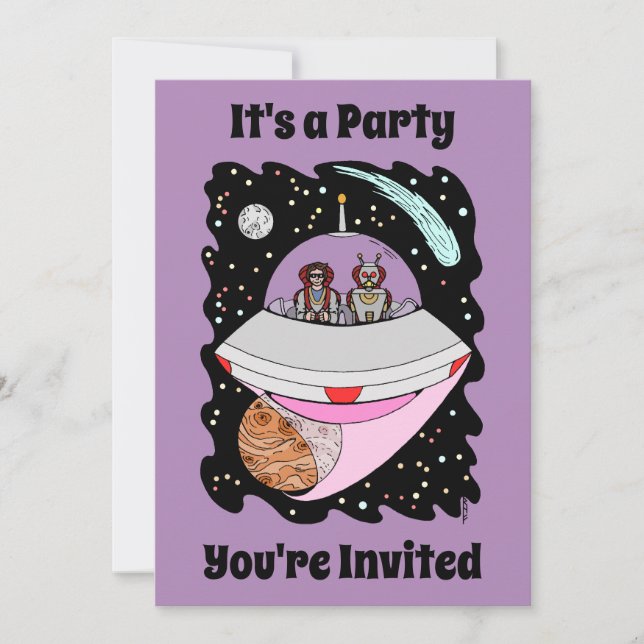 Convites Trip Galáctica Rodoviária 2018 (Frente)