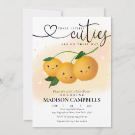 Convites Tripletes Três Pequenas Cuecas Estão A Caminho