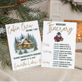 Convites Tripulação da Cabana Antes de Eu Me Casar! Fim de 