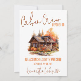 Convites Tripulação De Cabina Antes Que Eu Faça! Festa de s