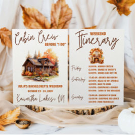 Convites Tripulação de Cabine Antes de Eu Casar! Fim de Sem