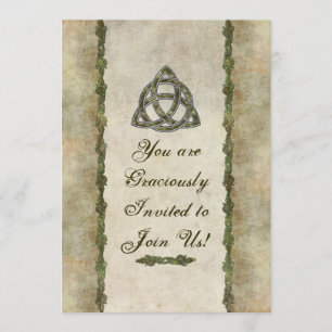 Convites Triquetra natural