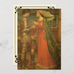 Convites Tristan e Isolde por Casamento de Waterhouse JW
