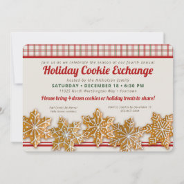 Convites Troca de Cookie | Feriado