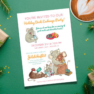 Convites Troca de Livro de Natal Jolabokaflod