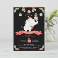Troca de presentes no Janto de Natal de Elefante B
