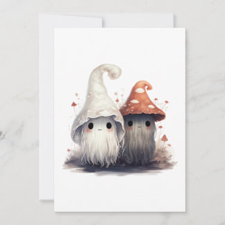 Convites Troll Kawaii Mushroom
