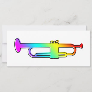 Convites trompete ímpar