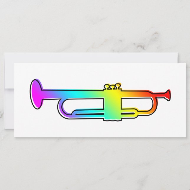 Convites trompete oddRex (Frente)