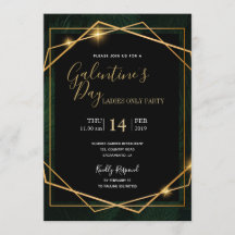 Tropicais da festa do Glam do Dia da Galentina