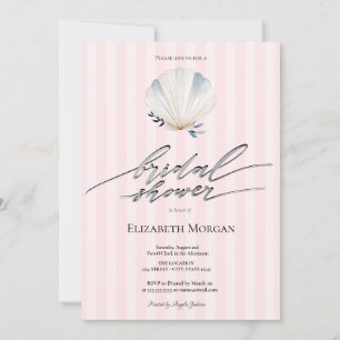Convites Tropical Beach Floral Arbor Bridal