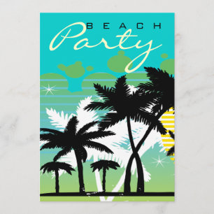 Convites Tropical Beach Party