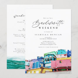 Convites Tropical de San Juan Porto Rico Skyline