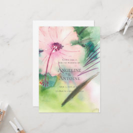 Convites Tropical Destination Wedding 