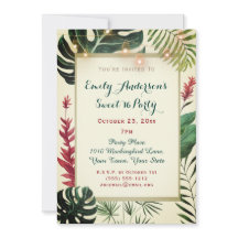 Tropical Tiki com Luz Doce 16 Aniversário