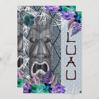 Tropical Vintage Retro Floral Tiki Havaiano Luau