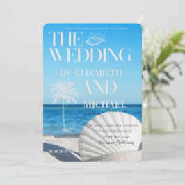 Convites Tropical Wedding Ocean Beach Wedding