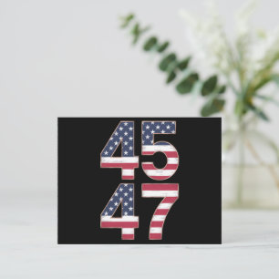 Convites Trump 2024 45 45 Vintage
