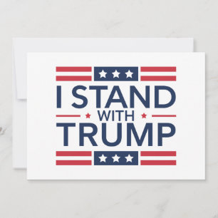 Convites Trump 2024 Eu Apoio Trump Apoio Presidente 