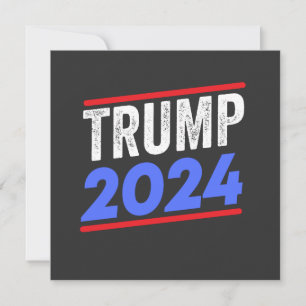 Convites Trump 2024 Para Presidente Donald Jr. Maga Eleição