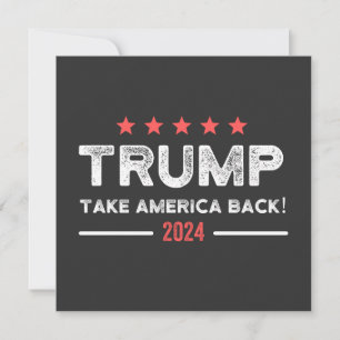 Convites Trump 2024 Retire a América
