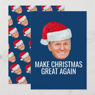 Convites Trump com Santa Hat - Faça Excelente de Natal nov