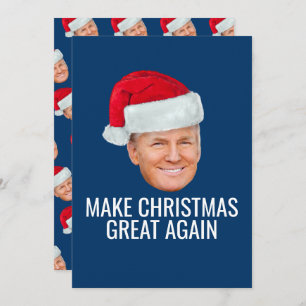 Convites Trump com Santa Hat - Faça Excelente de Natal nova