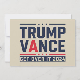 Convites Trump Ganhou Eleição 2024 Presidente Trump Vance
