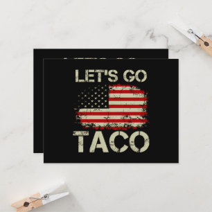 Convites Trump Sempre Desiste Vamos Lá Taco