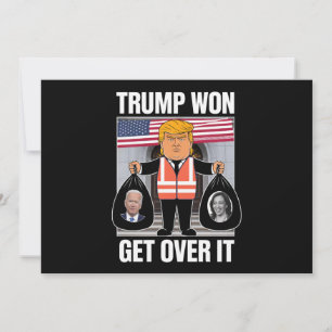 Convites Trump Venceu Supere Isso Maga Venceu Eleição 2024 