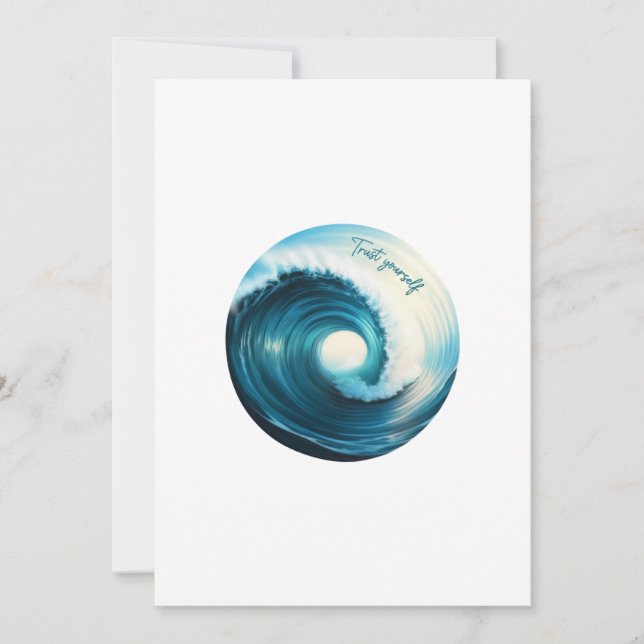 Convites trust yourself  (Frente)