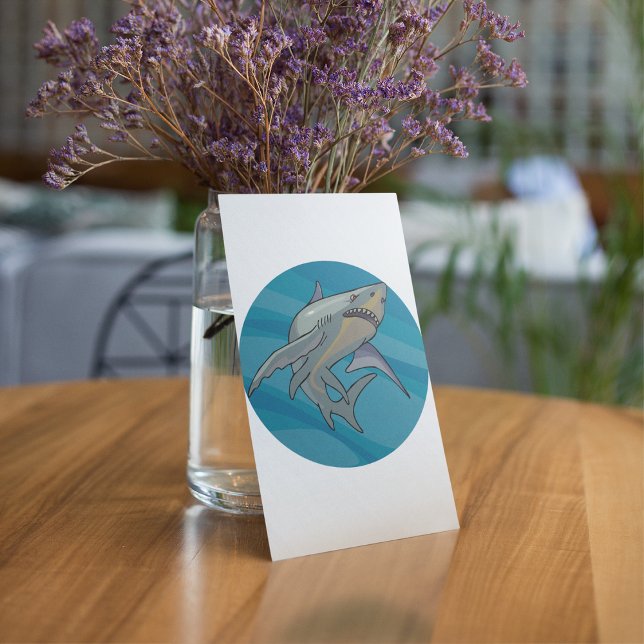 Convites Tubarão Branco do excelente (Criador carregado)