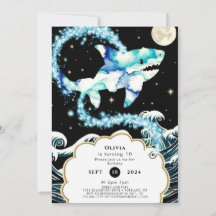 Tubarão Encantado de Pastel Personalizado de Anive