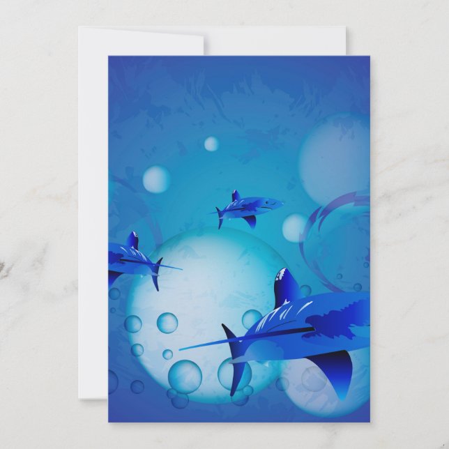 Convites tubarões (Frente)