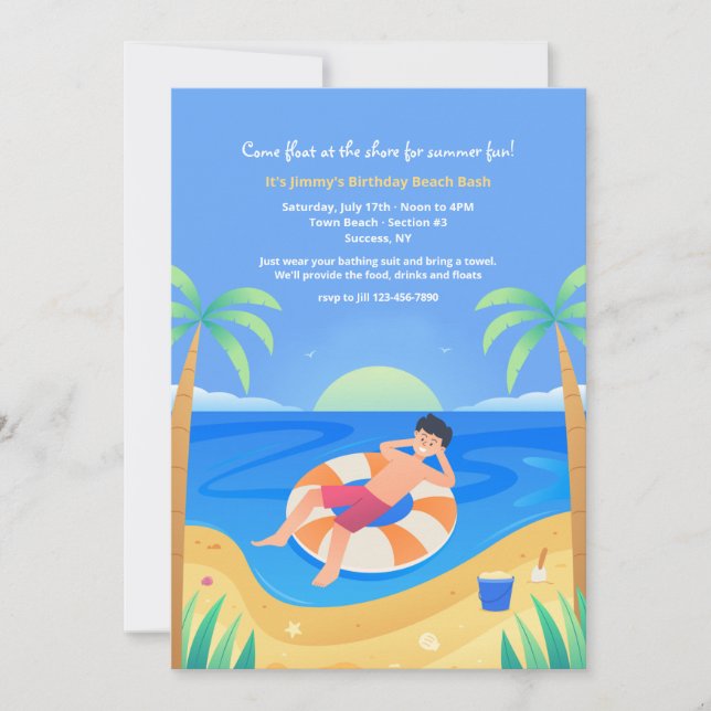 Convites Tubing é uma atividade recreativa na qual um indiv (Frente)