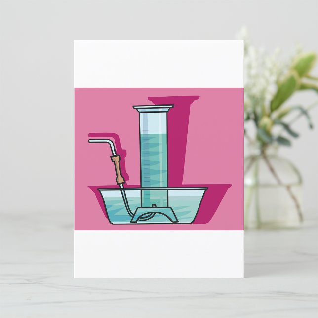 Convites Tubo de teste científico (Criador carregado)