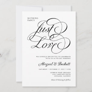 Convites Tudo Em Um Casamento Simples e Cheio de Amor