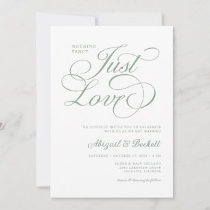 Convites Tudo Em Um Casamento Simples e Cheio de Amor