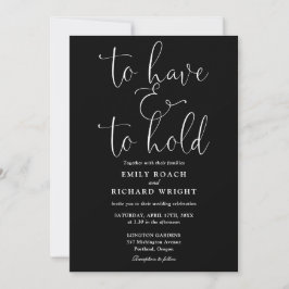 Convites Tudo Em Um Para Ter E Segurar Casamento