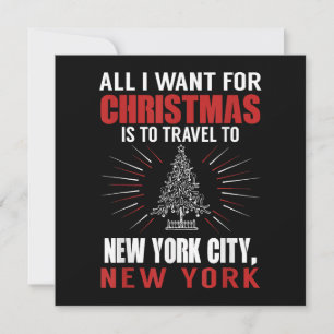 Convites Tudo O Que Eu Quero Para O Natal Viajar Para A Cid