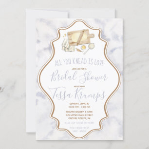 Convites Tudo que você conhece é Chá de panela de pastelari