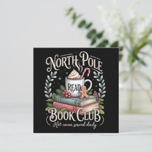 Convites Tudo Reservado para o Clube do Livro de Natal Coqu
