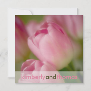 Convites Tulipas Rosa
